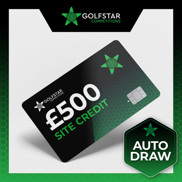 AUTO-DRAW: WIN £500 GOLFSTAR COMPETITIONS SITE CREDIT #60