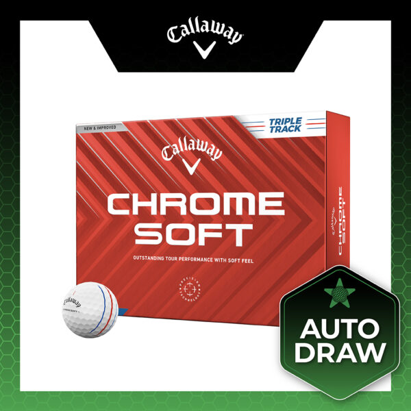 AUTO-DRAW: WIN 12 DOZEN CALLAWAY CHROMESOFT TRIPLE TRACK GOLF BALLS! #2