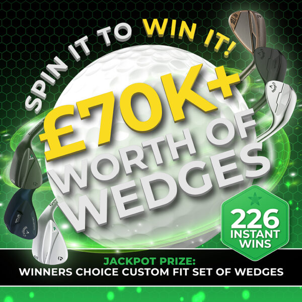 SPIN IT TO WIN IT WEDGES INSTANT WIN COMPETITION! £70,000 WORTH OF WEDGES TO BE WON AS INSTANT WIN PRIZES!