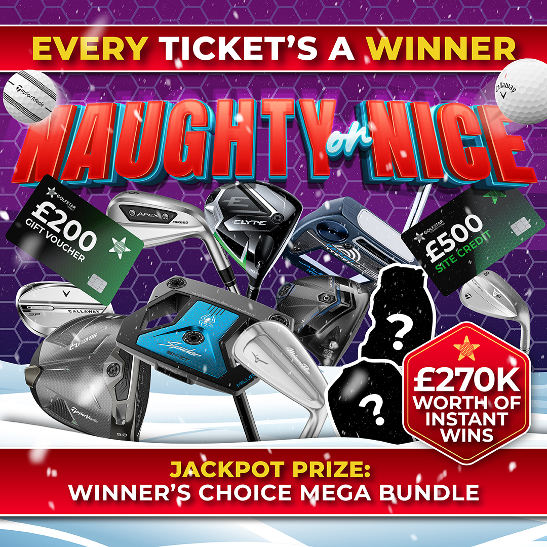 NAUGHTY OR NICE INSTANT WIN COMPETITION! 3028 NICE LIST INSTANT WIN PRIZES WORTH £270,000 WITH A MAIN PRIZE OF A WINNER'S CHOICE CUSTOM FIT MEGA BUNDLE! #1