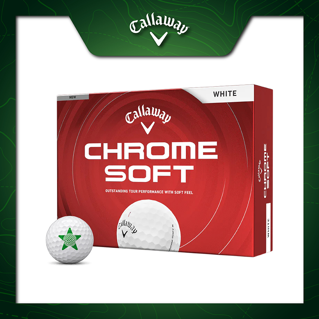 WIN 12 DOZEN CALLAWAY CHROMESOFT GOLFSTAR LOGO BALLS #3