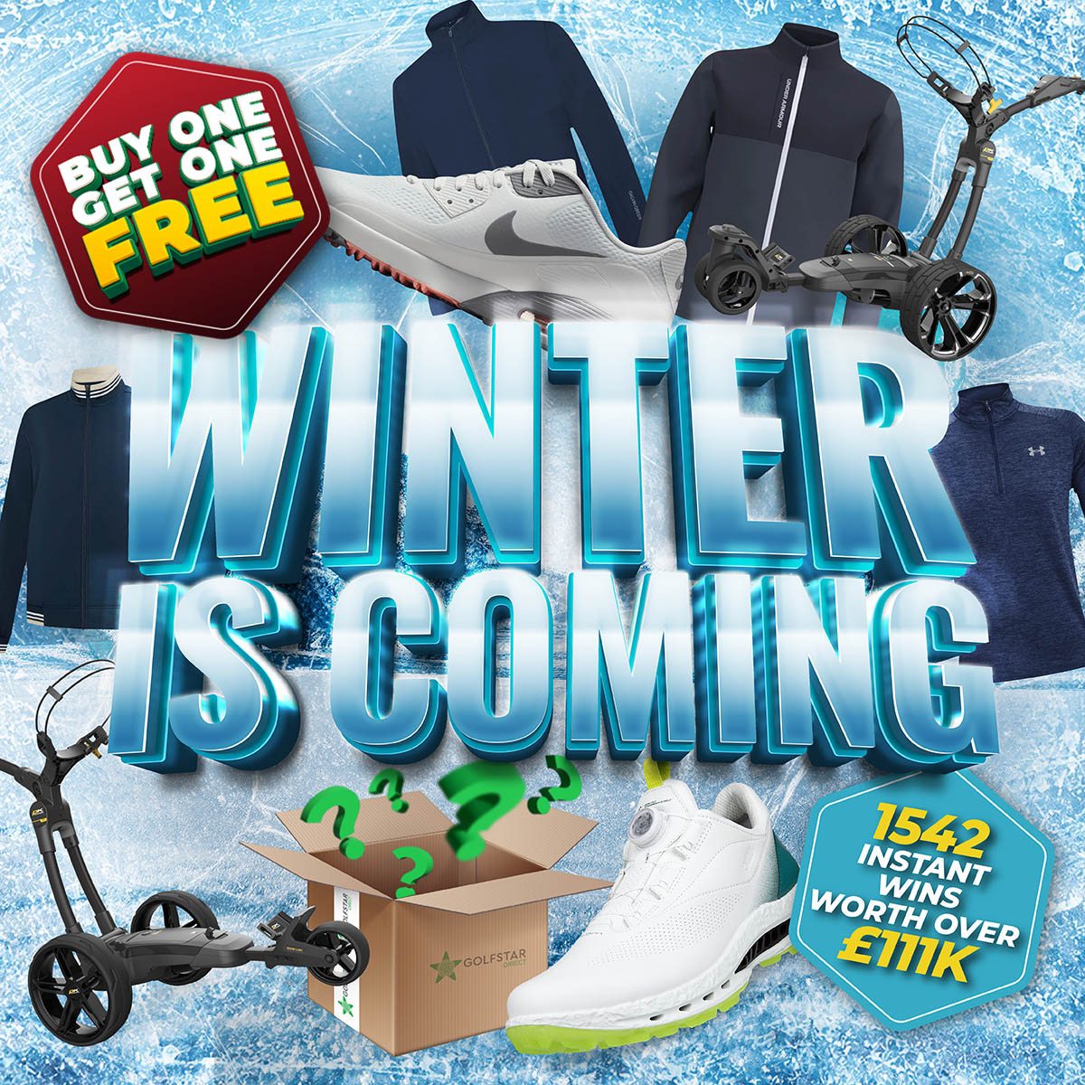 (BOGO) WINTER IS COMING INSTANT WIN COMPETITION! £111,000 WORTH OF PRIZES TO BE WON WITH A MAIN PRIZE OF A WINTER ESSENTIALS BUNDLE! #1