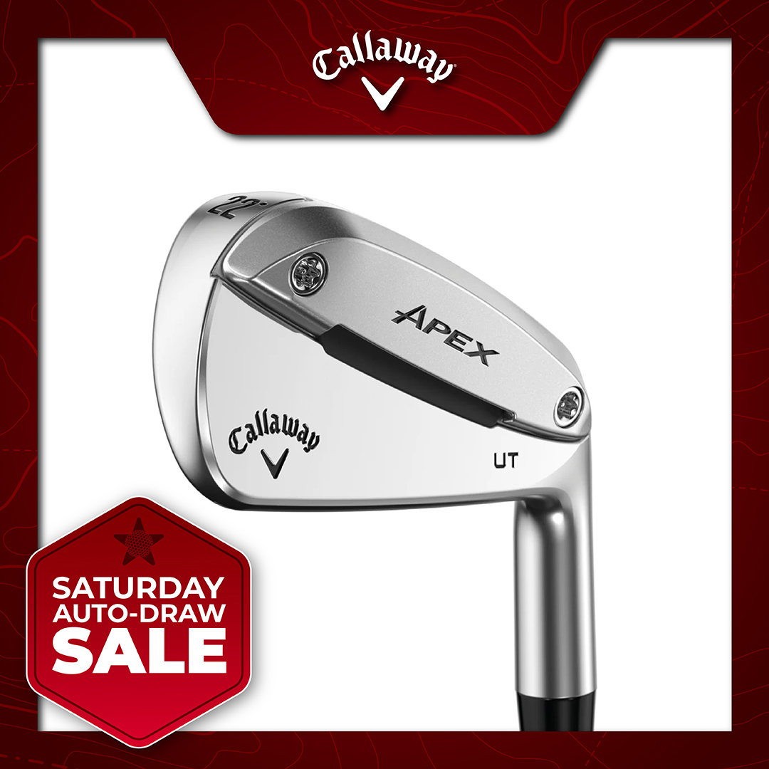 SATURDAY SALE AUTO-DRAW: WIN A CALLAWAY APEX PRO UT DRIVING IRON! #7