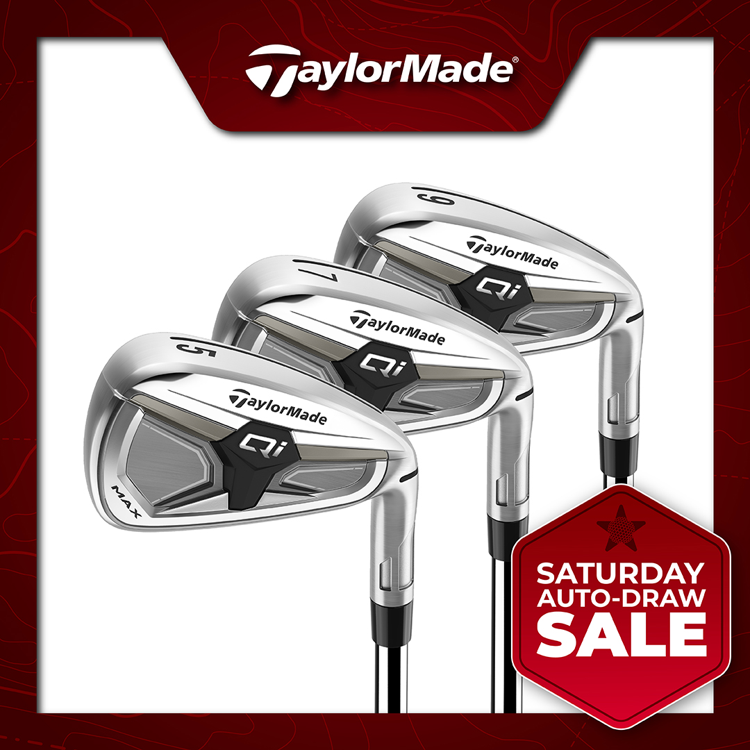 SATURDAY SALE AUTO-DRAW: WIN A SET OF TAYLORMADE QI MAX IRONS! #3