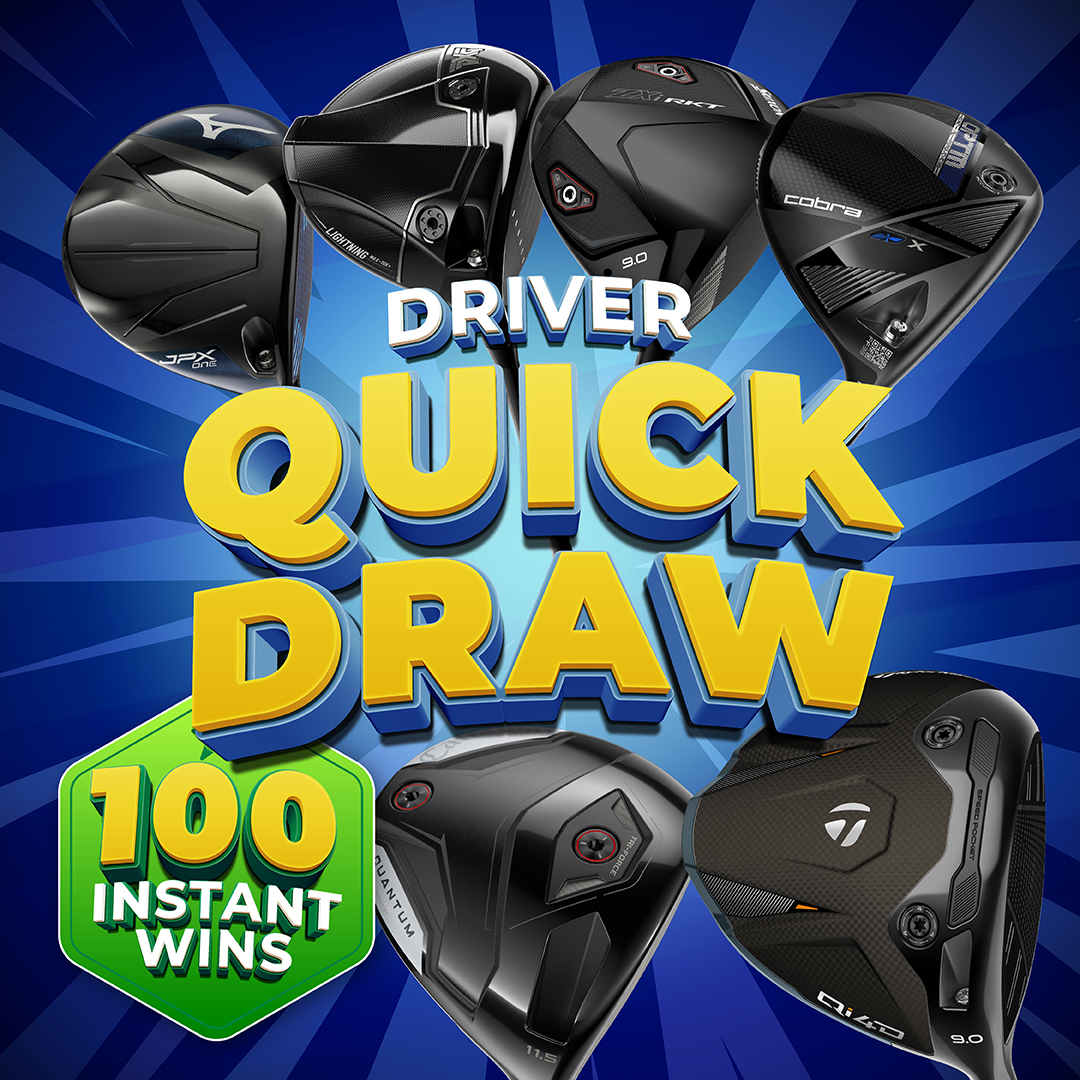 DRIVERS QUICK DRAW INSTANT WIN COMPETITION! 100 CHANCES TO WIN A BRAND NEW DRIVER! #4