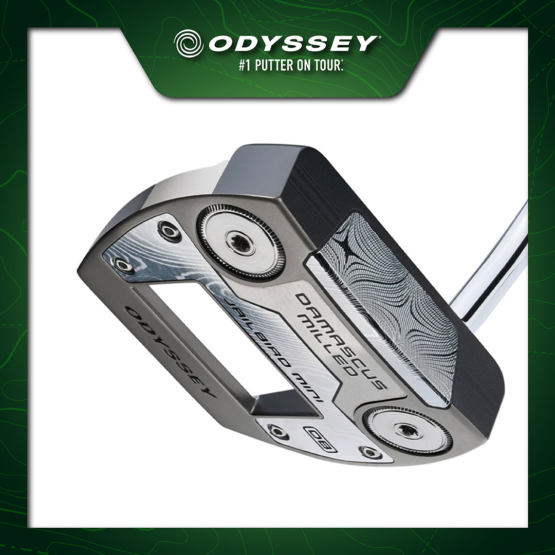 WIN AN ODYSSEY DAMASCUS MILLED JAILBIRD PUTTER #1