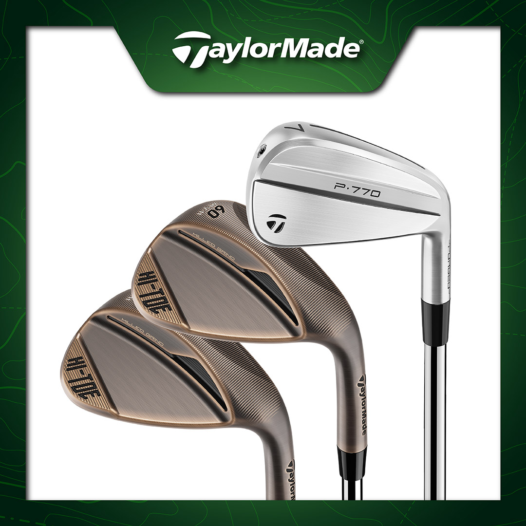 WIN A CUSTOM FIT SET OF TAYLORMADE IRONS & WEDGES #1