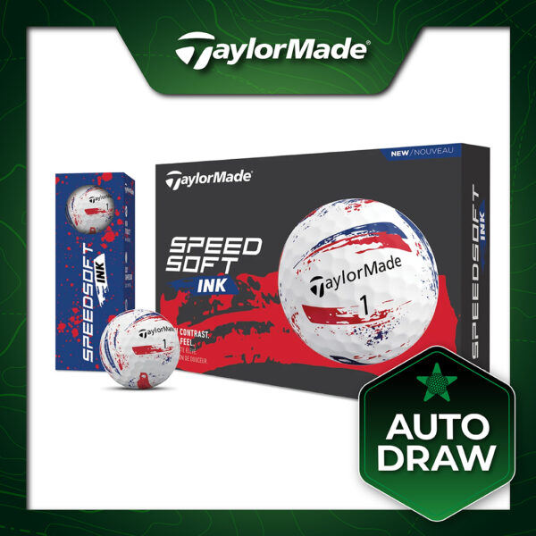 AUTO DRAW: WIN 12 DOZEN TAYLORMADE SPEEDSOFT INK GOLF BALLS #10