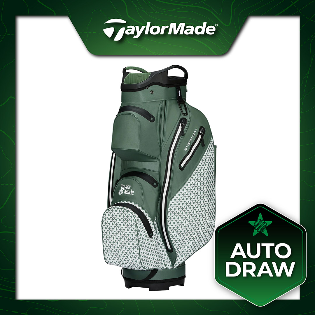 AUTO DRAW: WIN A TAYLORMADE STORMDRY WATERPROOF CART BAG #7