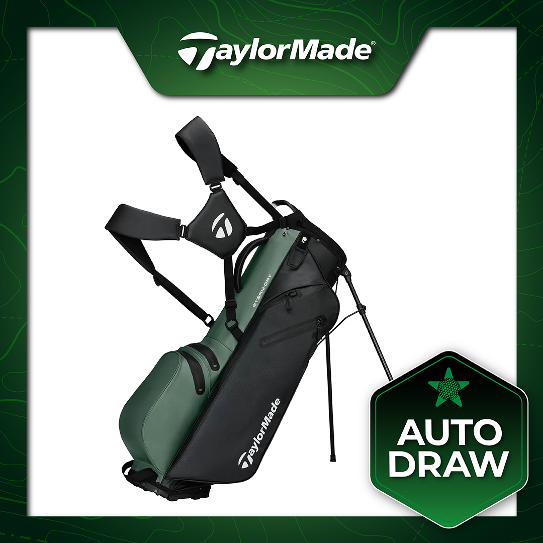 AUTO DRAW: WIN A TAYLORMADE STORMDRY WATERPROOF STAND BAG #8