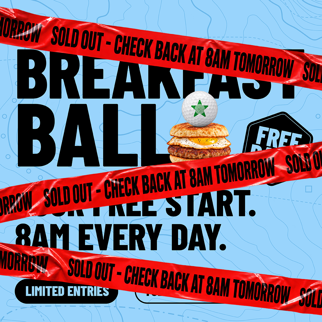 GOLFSTAR'S FREE DAILY BREAKFAST BALL - EVERY TICKET WINS - PRIZE BOOST ...