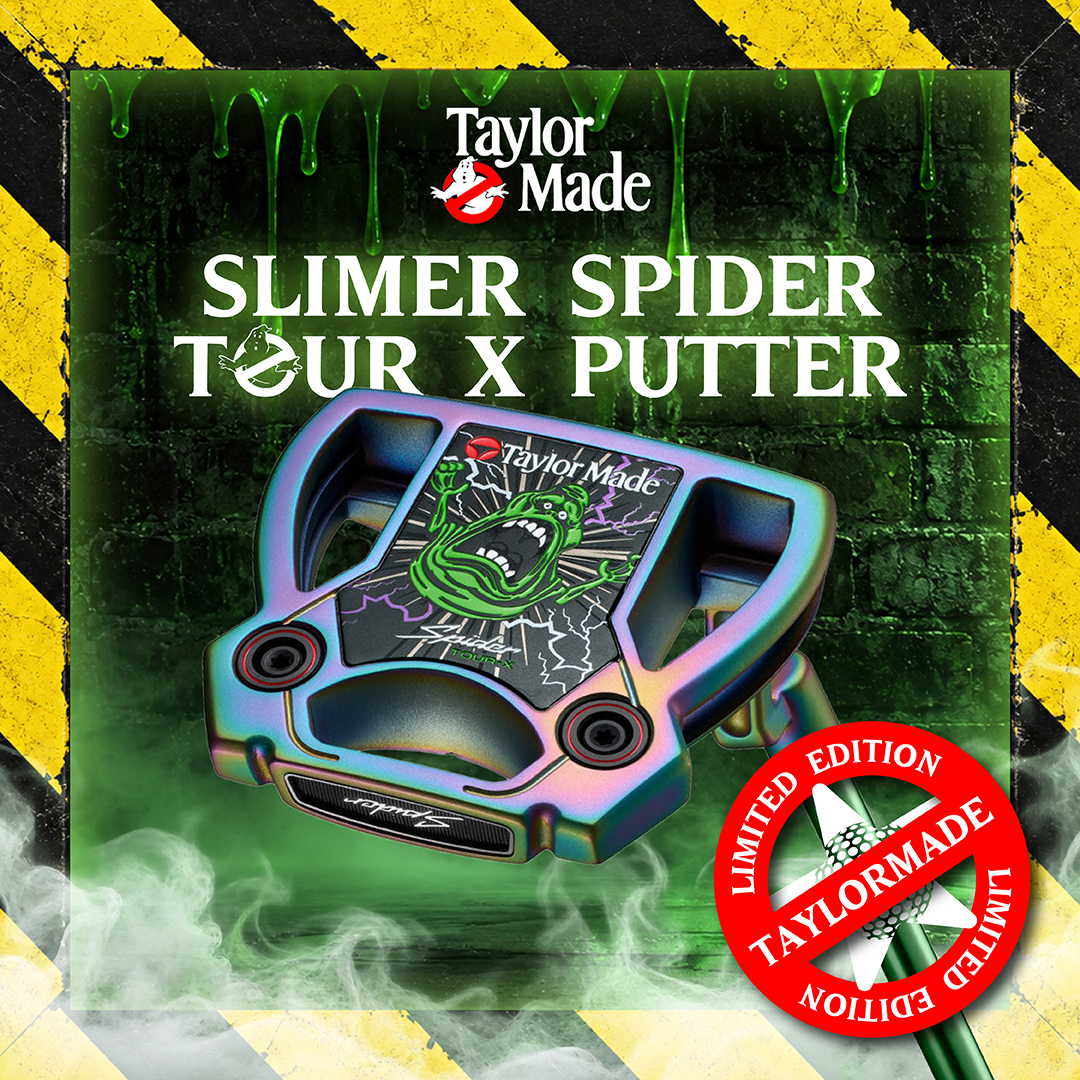 WIN A LIMITED EDITION TAYLORMADE X GHOSTBUSTERS SLIMER SPIDER TOUR X PUTTER! #1