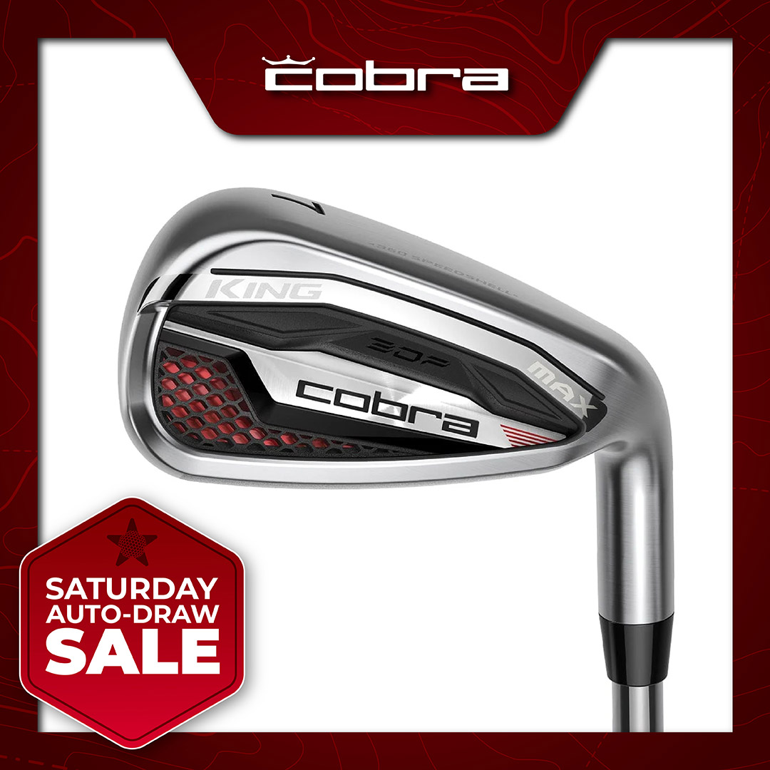 SATURDAY SALE AUTO-DRAW: WIN A SET OF COBRA KING MAX IRONS! #2