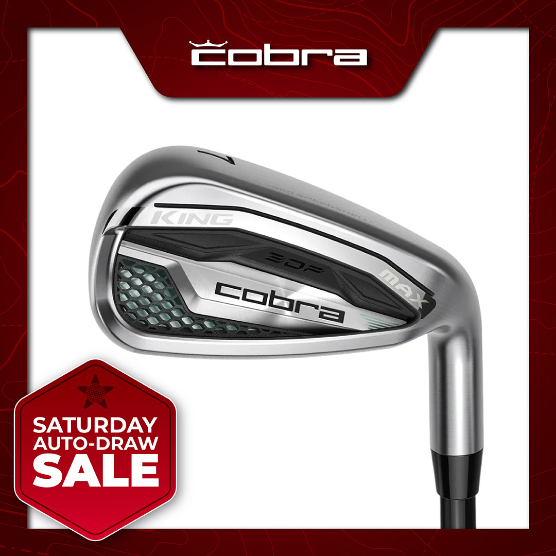 SATURDAY SALE AUTO-DRAW: WIN A SET OF COBRA KING MAX WOMEN’S IRONS! #1