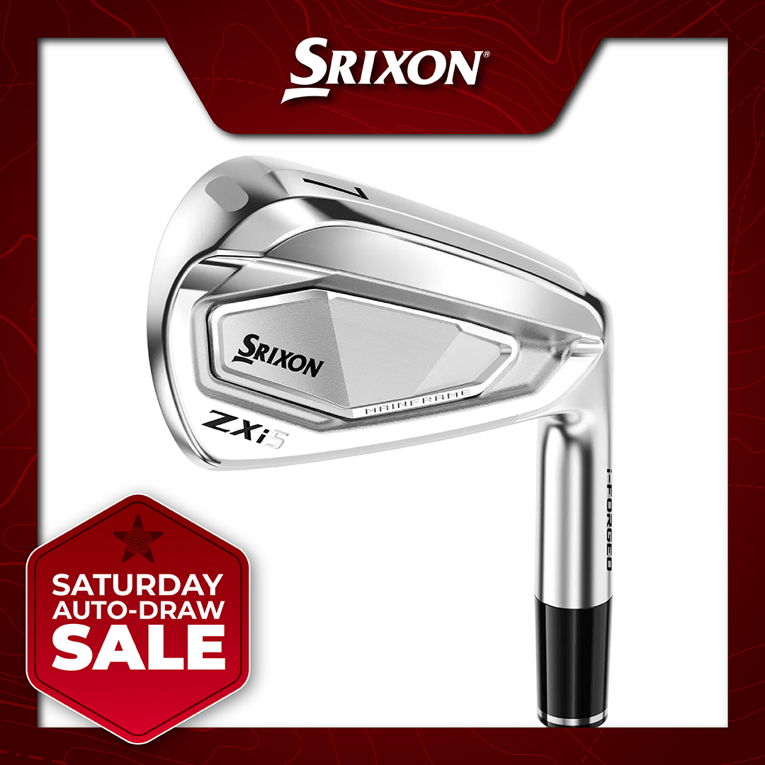 SATURDAY SALE AUTO-DRAW: WIN A SET OF SRIXON ZXi5 IRONS! #1