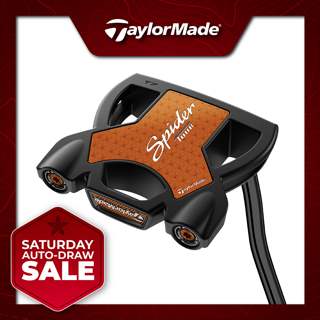 SATURDAY SALE AUTO-DRAW: WIN A TAYLORMADE SPIDER TOUR BLACK COUNTER BALANCE PUTTER! #6